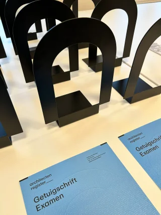 examen getuigschrift het Architectenregister